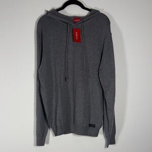 NWT Guess Grey Hoodie Sweater